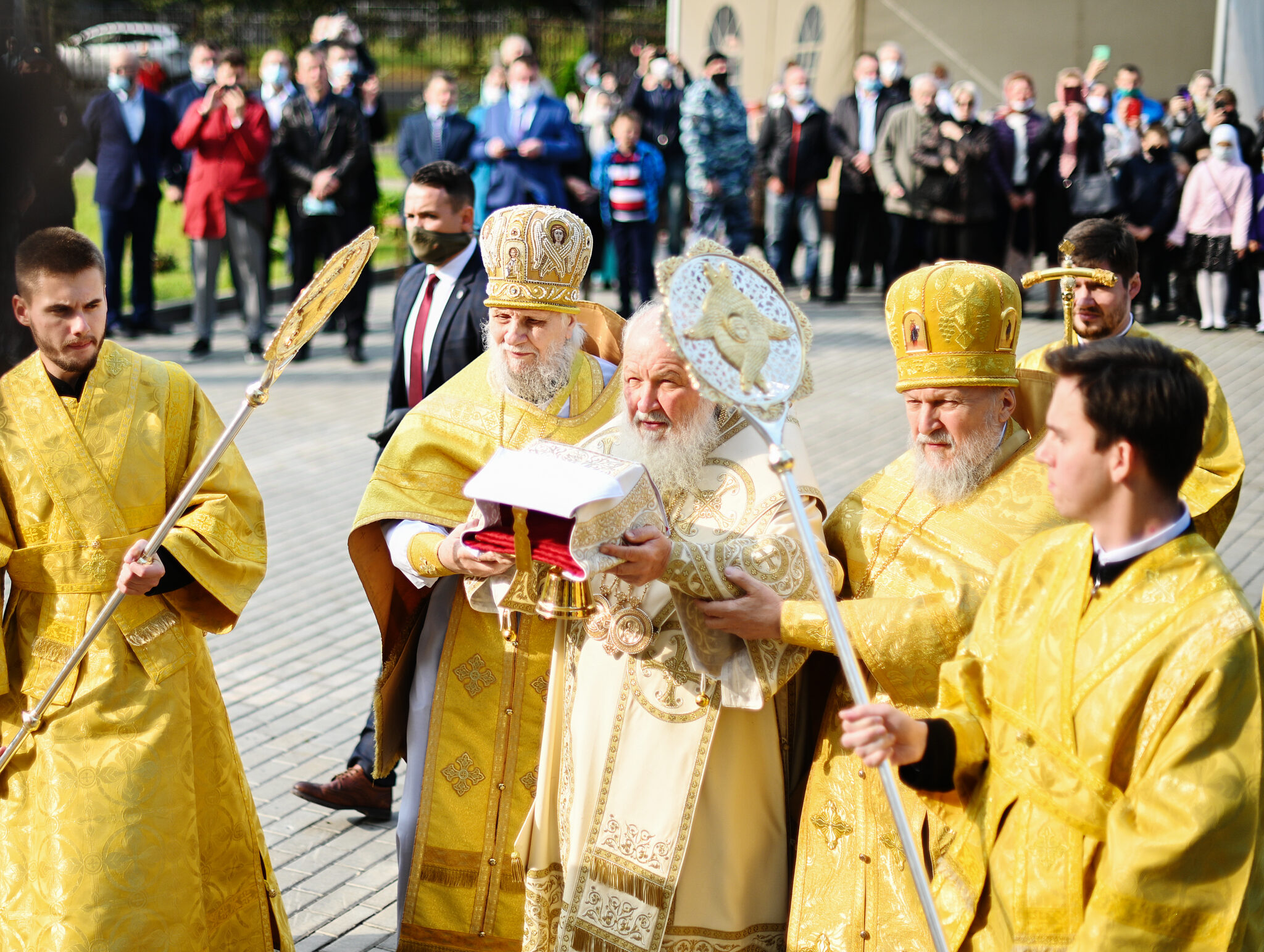 Великое освящение храма введения в Вешняках